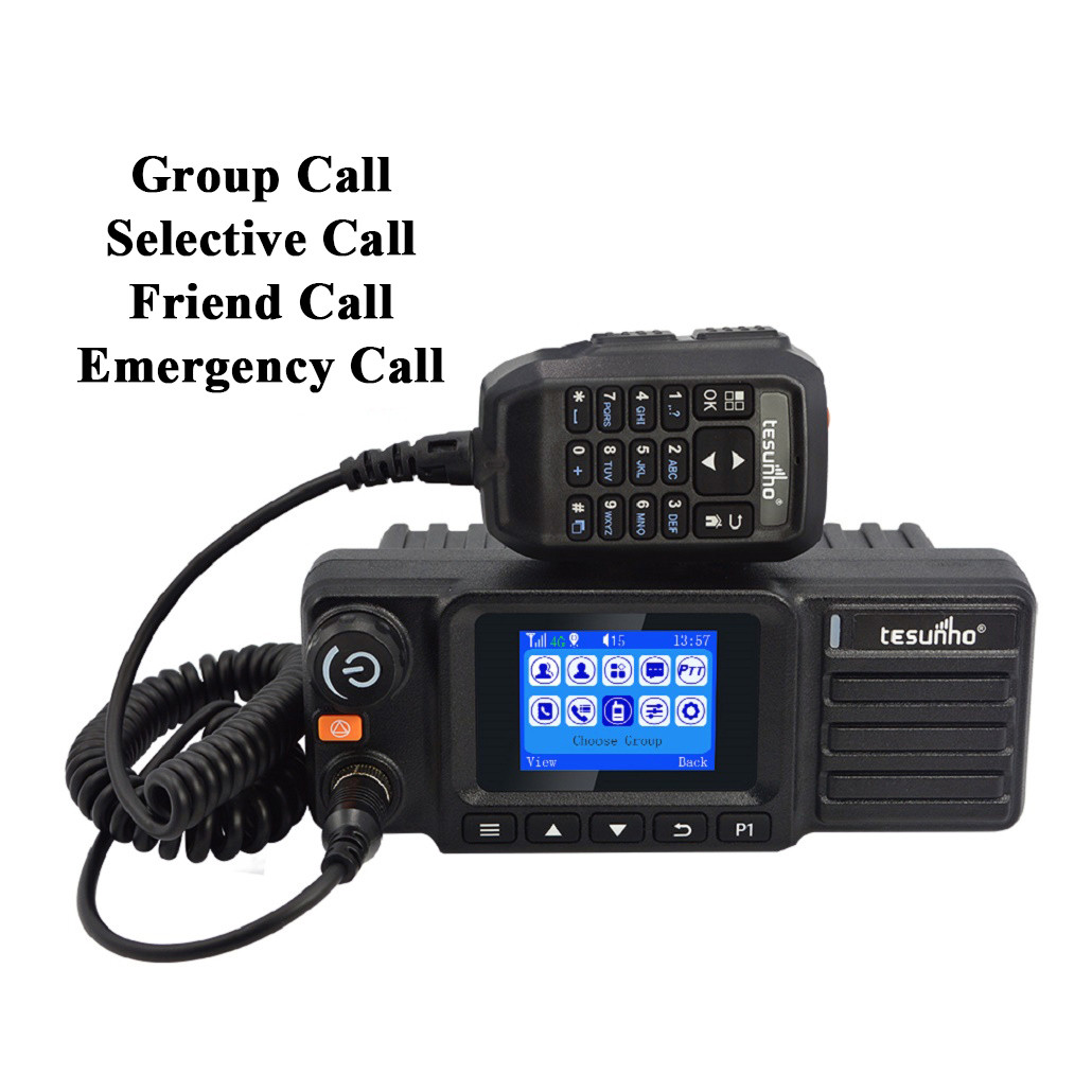 TM-990DD DMR Push To Talk Mobile Radio UHF GPS 